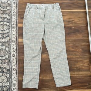H & M plaid dress pants